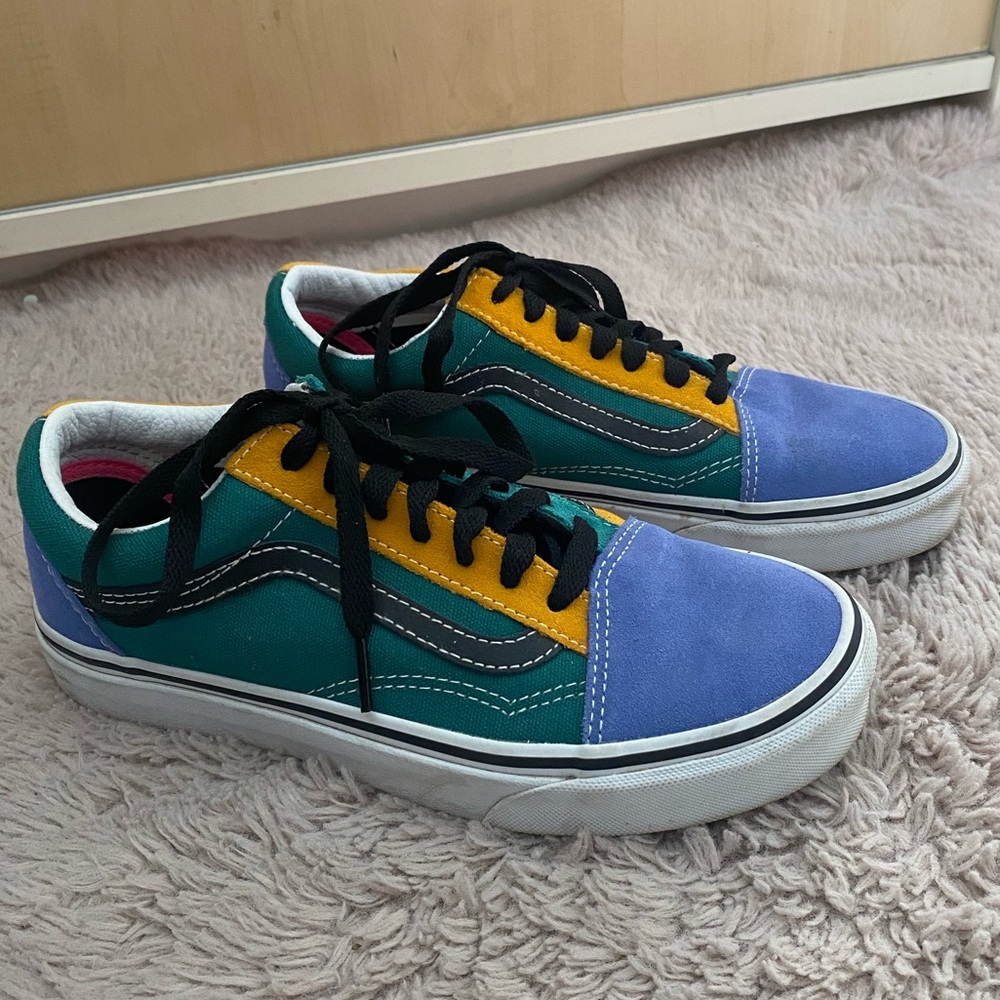 Old school colored vans